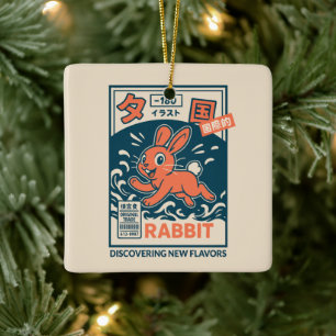 Manga-Hase Keramikornament