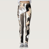 Manga Inspiriert Leggings (Vorderseite)