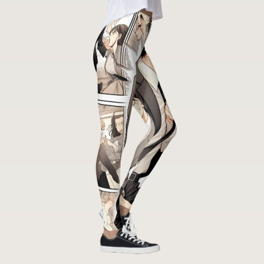 Manga Inspiriert Leggings (Rechts)