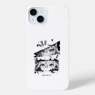 Manga Is My Life Anime Eyes Glitch Art Case-Mate iPhone Hülle