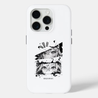 Manga ist mein Leben Anime Augen Glitch Art Case-Mate iPhone Hülle