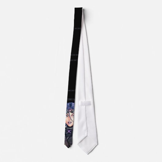 Manga Krieger Krawatte (Rückseite)