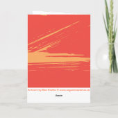 Manga Künstler Karte (Rückseite)