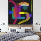 Manga Leinwanddruck (Insitu (Schlafzimmer))
