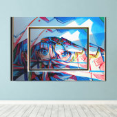 Manga Leinwanddruck (Insitu (Holzboden))