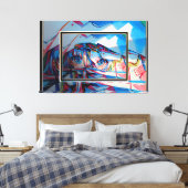 Manga Leinwanddruck (Insitu (Schlafzimmer))