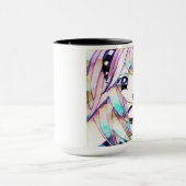 Manga Mädchen Tasse (Zentrum)