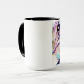 Manga Mädchen Tasse (Vorderseite Links)