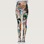Manga Magic Leggings (Vorderseite)