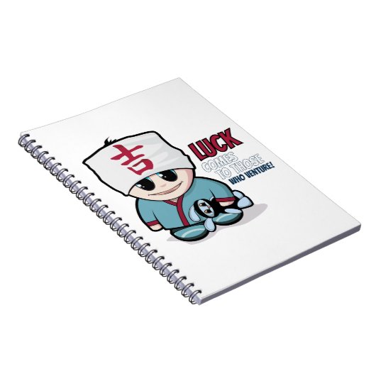 Manga martial arts boy notebook notizblock (Rechte Seite)