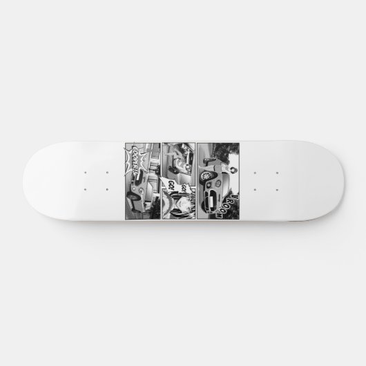 Manga Mini Cooper Skateboard (Horizontal)