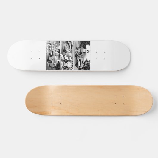 Manga Mini Cooper Skateboard (Horizontal)