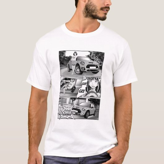 Manga Minifassbinder-T - Shirt (Vorderseite)