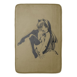 Manga, Neko Catgirl Furry Anime Loli Slave Badematte