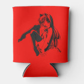 Manga, Neko Catgirl Furry Kawaii Loli Dosenkühler (Vorderseite)