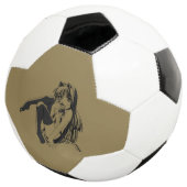 Manga, Neko Catgirl Furry Kawaii Loli Fußball (Dreiviertel)