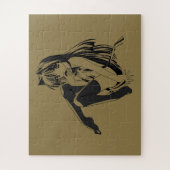 Manga, Neko Catgirl Furry Kawaii Loli Puzzle (Vertikal)