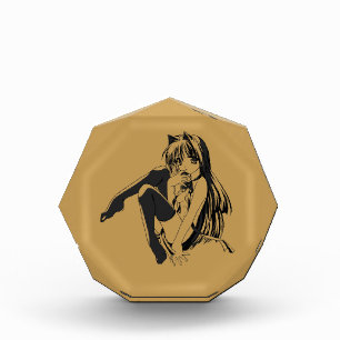 Manga, Neko Katzenmädchen Furry Kawaii Loli Fotoblock