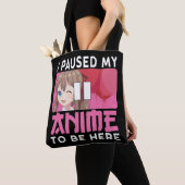 Manga Otaku Girl hat meine Anime Lover gestoppt Tasche (Von Nahem)