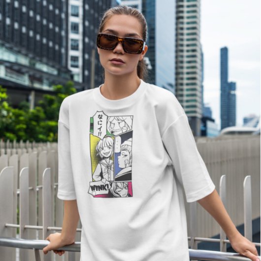 Manga Panels T-Shirt