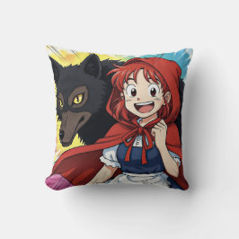 Manga Red Hood Kissen