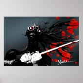 Manga Samurai Poster (Vorne)