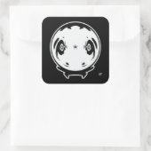 Manga seltsames Kind Ding 2,1 Quadrataufkleber Quadratischer Aufkleber (Tasche)