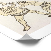 Manga: Studien über Gesten und Haltungen von Kämpf Poster (Ecke)