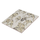 Manga: Studien von Gesten und Lagen des Wringens Fliese (Seite)