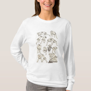 Manga: Studien von Gesten und Lagen des Wringens T-Shirt