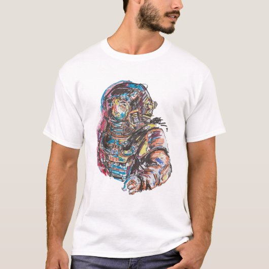 MANGA STYLE ASTRONAUT SHIRT (Vorderseite)