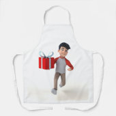 Manga Teenager-Schürze Schürze (Vorderseite)