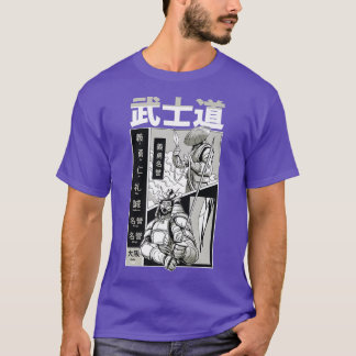 Manga und Anime Samurai Warrior  T-Shirt