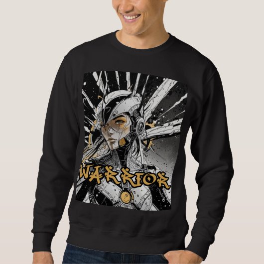 Manga Warrior Sweatshirt (Vorderseite)