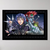 Manga Warriors Poster (Vorne)