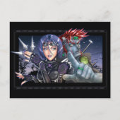 Manga Warriors Postkarte (Vorderseite)