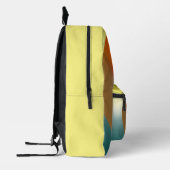 Mangan Bedruckter Rucksack (Links)