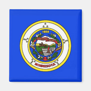 MANGAN-STAATS-FLAGGE MAGNET