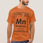 Manganeelement (schwarz) T-Shirt (Vorderseite)