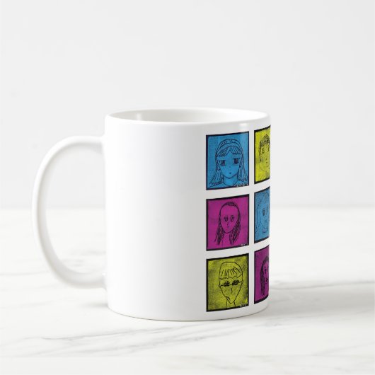 Mangas Reihe 5 Kaffeetasse (Links)