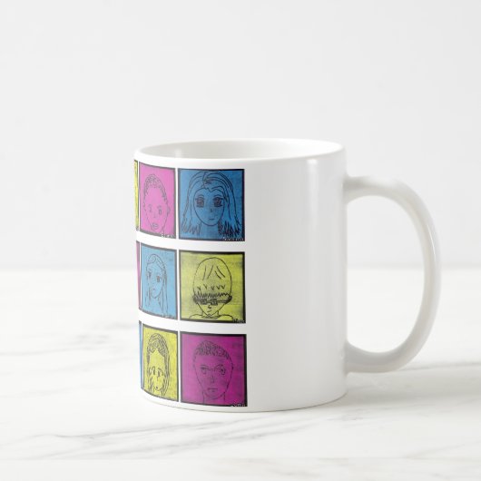 Mangas Reihe 6 Kaffeetasse (Rechts)