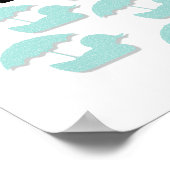 Mangel an adhesiven Enten-Spaß Poster (Ecke)