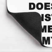 Mangel an Planung Mousepad (Ecke)