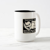 Mangel an Planung Zweifarbige Tasse (VorderseiteRechts)