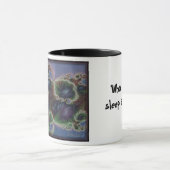 Mangel an Schlaf-Tasse Tasse (Zentrum)