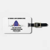 Mangel-Menschenverstand-Fall weit über 3 Gepäckanhänger (Vorderseite horizontal)