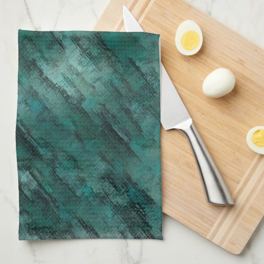 Mangelhafte Zyanmauerei Geschirrtuch (Viertel Falte)