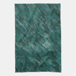 Mangelhafte Zyanmauerei Geschirrtuch