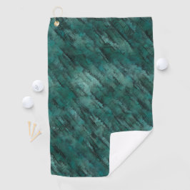 Mangelhafte Zyanmauerei Golfhandtuch