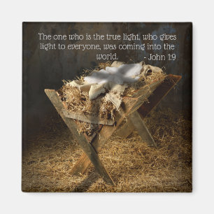 Manger Cross Custom Magnet